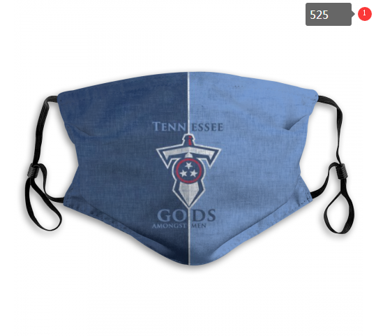 NFL Tennessee Titans #2 Dust mask with filter->nfl dust mask->Sports Accessory